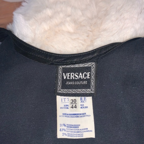 Vintage Gianni Versace silk Top - Picture 3 of 3